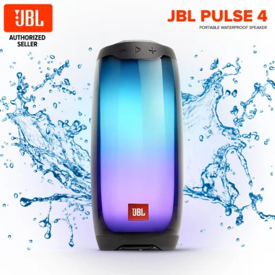 Alto-falante Bluetooth sem fio Pulse4 Som estéreo com luz LED Alto-falante para festa