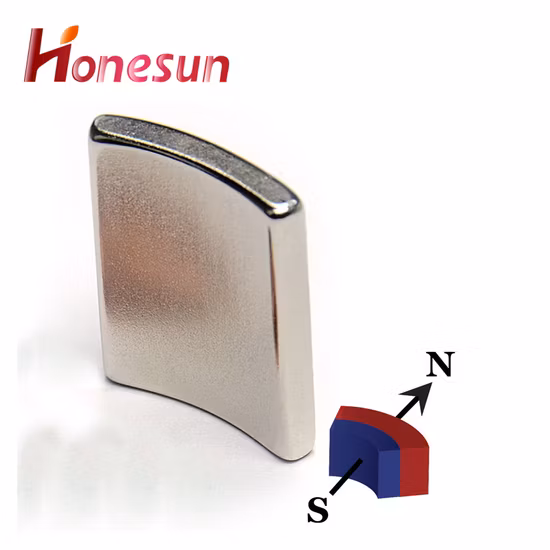 Ímã de neodímio de cilindro oco diametralmente magnetizado N52