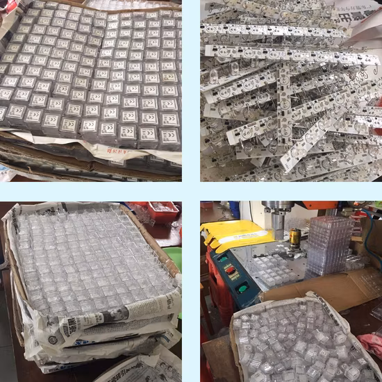 Actividade de água LED cubos de gelo brilhantes luzes de festa/luzes de bar